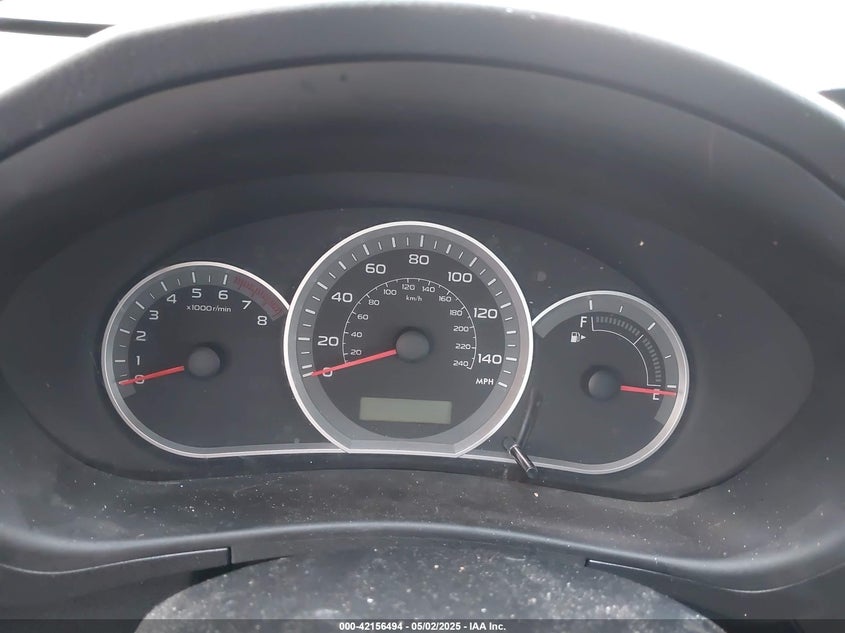 2010 SUBARU IMPREZA VIN: JF1GE6A60AH503753