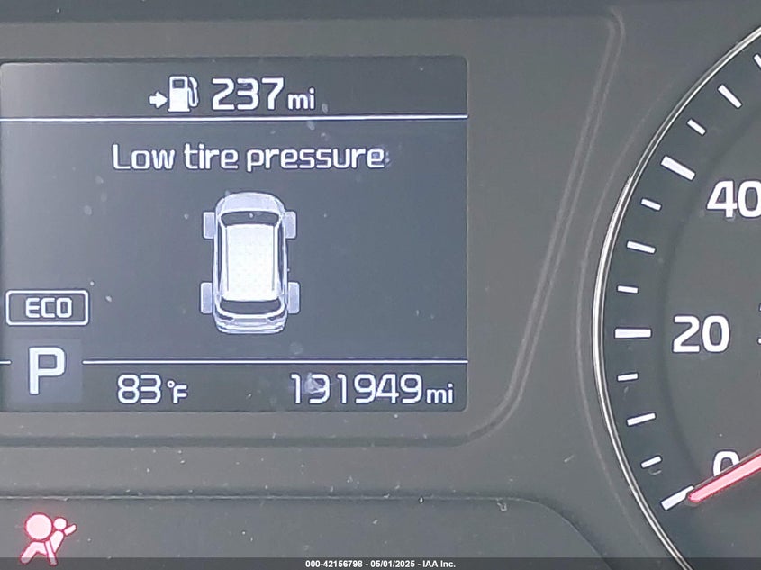 2019 KIA SORENTO 2.4L LX - 5XYPG4A30KG560480