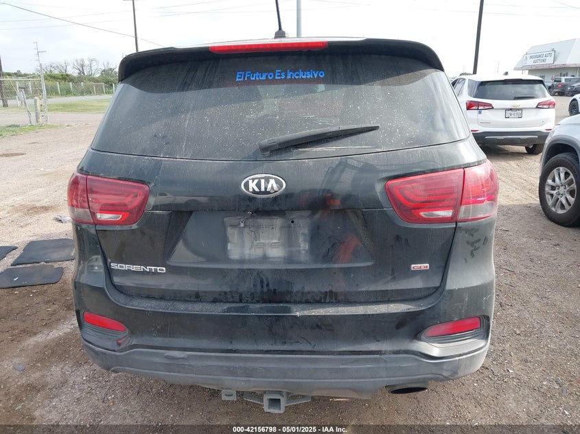 2019 KIA SORENTO 2.4L LX - 5XYPG4A30KG560480