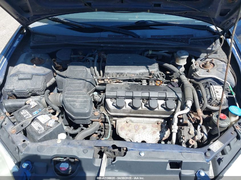 2005 Honda Civic Ex VIN: 2HGES26785H590971 Lot: 42156820