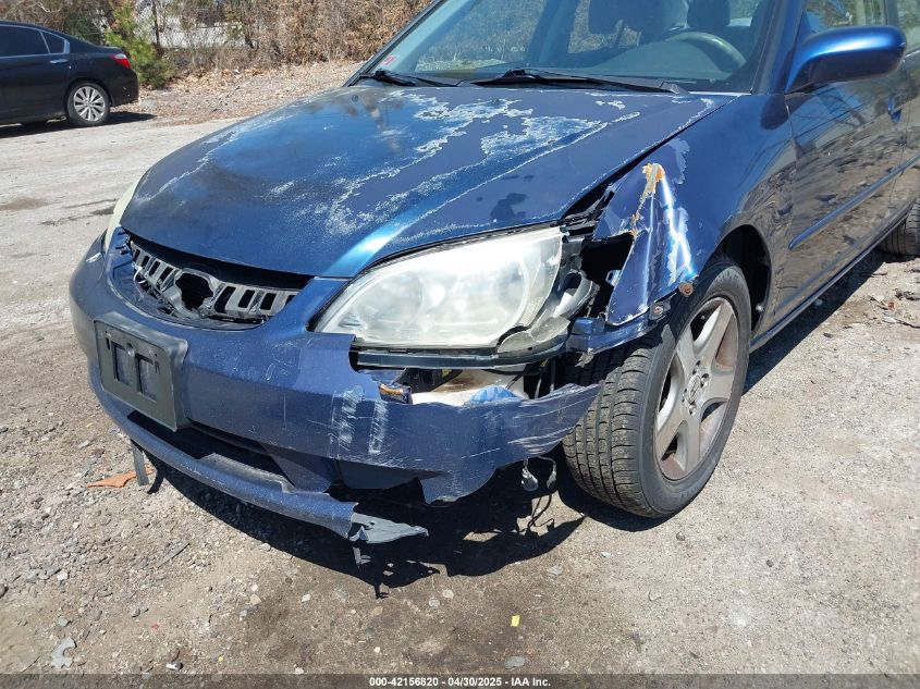 2005 Honda Civic Ex VIN: 2HGES26785H590971 Lot: 42156820