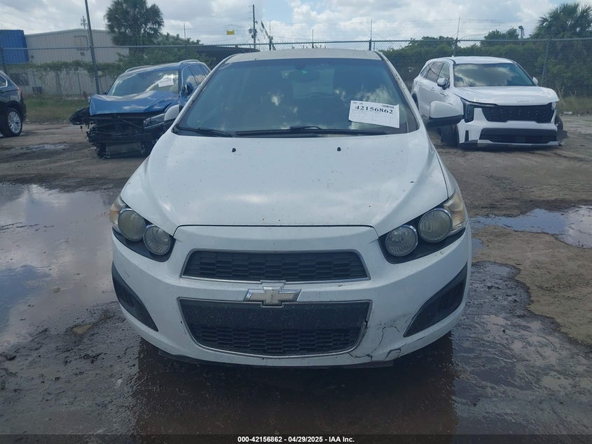 2013 CHEVROLET SONIC VIN: 1G1JA6SH1D4163884