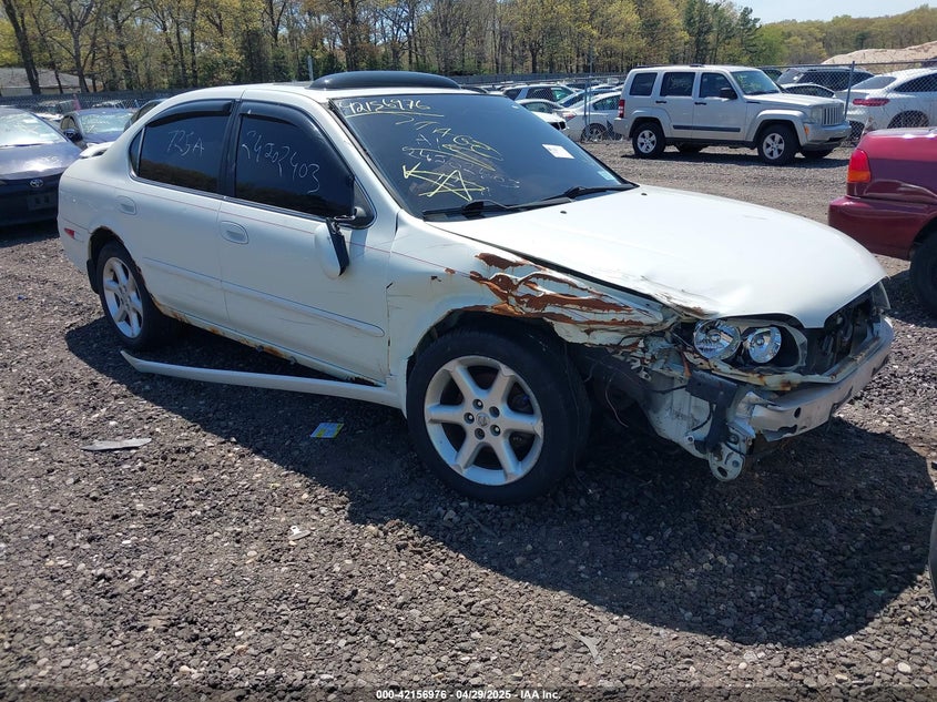 2003 Nissan Maxima Se white sedan gasoline JN1DA31D63T513244 photo #1