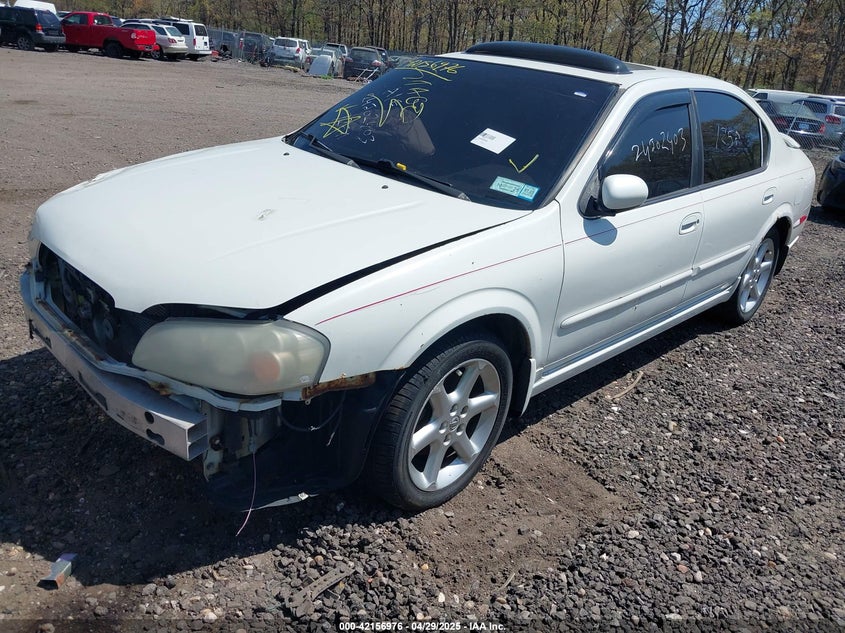 2003 Nissan Maxima Se white sedan gasoline JN1DA31D63T513244 photo #3