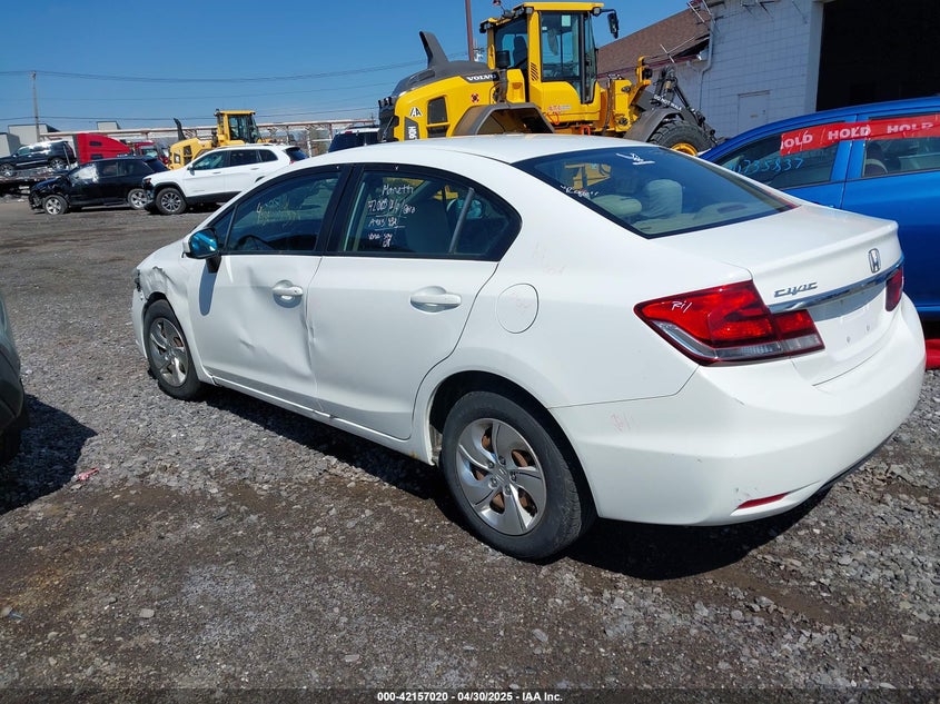 2015 HONDA CIVIC VIN: 19XFB2F53FE281911