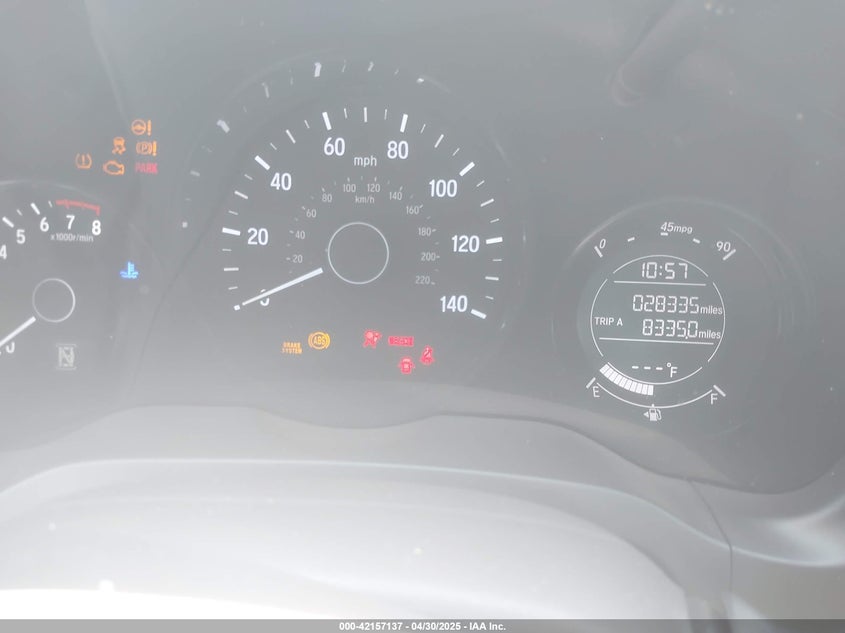 2018 HONDA HR-V VIN: 3CZRU5H77JM702139