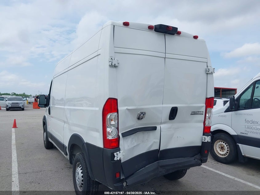 2024 RAM PROMASTER 1500 TRADESMAN HIGH ROOF 136 WB W/PASS SEAT - 3C6LRVBG0RE124954