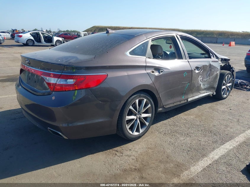2015 HYUNDAI AZERA VIN: KMHFG4JGXFA439603
