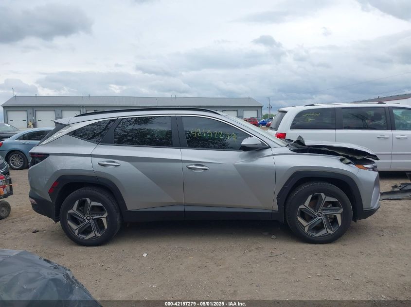 2022 Hyundai Tucson Hybrid Sel Convenience VIN: KM8JFCA18NU056372 Lot: 42157279