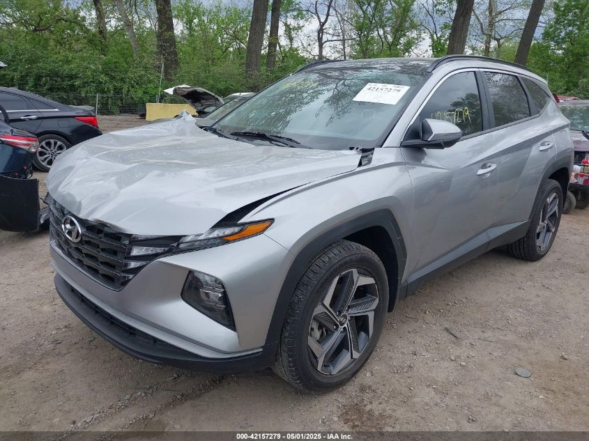 2022 Hyundai Tucson Hybrid Sel Convenience VIN: KM8JFCA18NU056372 Lot: 42157279