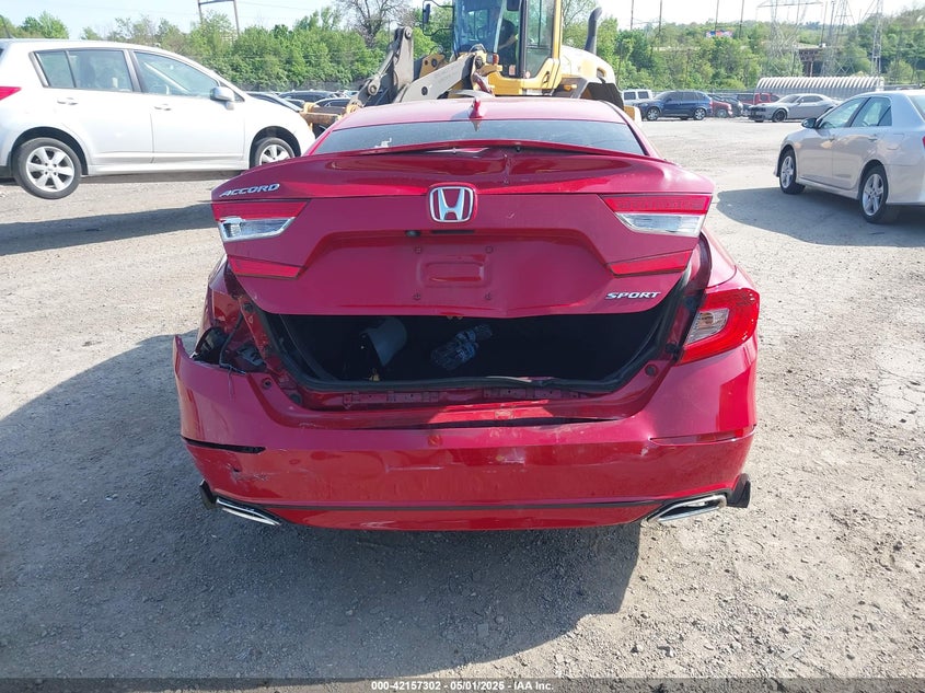 2019 HONDA ACCORD SPORT - 1HGCV1F32KA034557