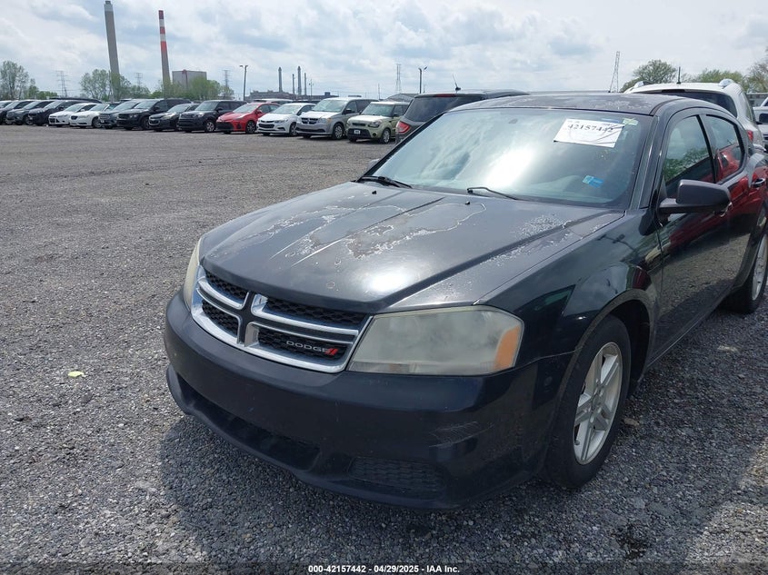 2014 DODGE AVENGER VIN: 1C3CDZAG2EN232518