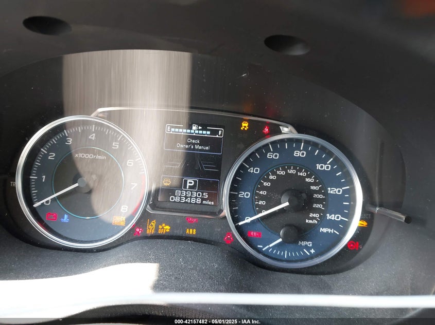 2017 SUBARU CROSSTREK VIN: JF2GPADC7HH278817