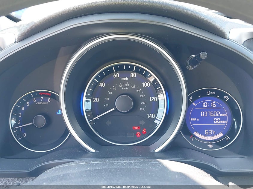 2017 HONDA FIT EX - 3HGGK5G70HM707618