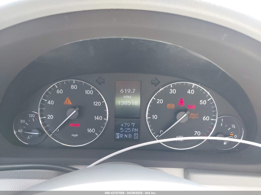 2007 MERCEDES-BENZ C 280 VIN: WDBRF54J07F839688