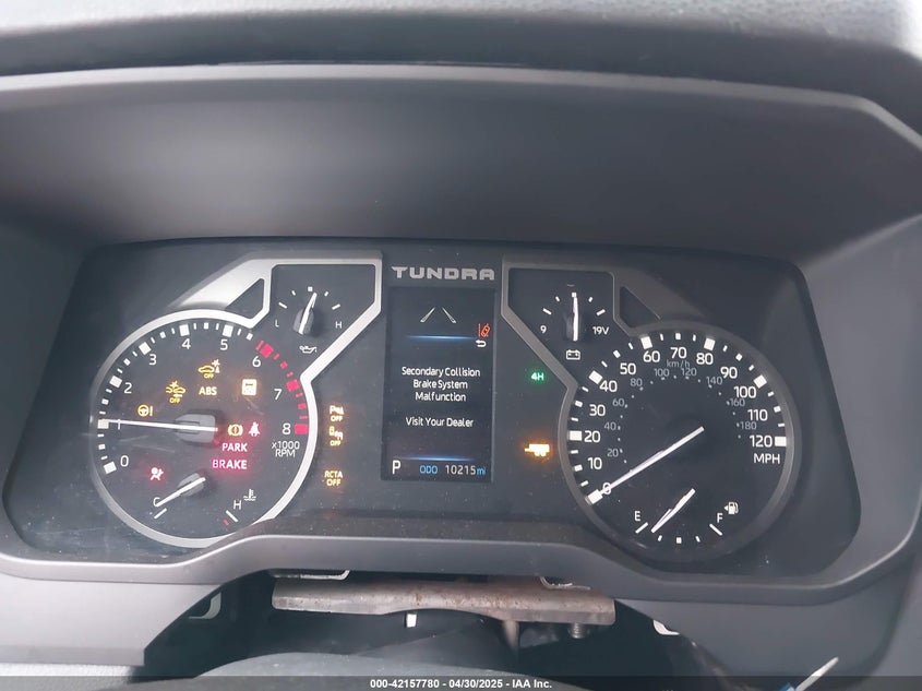 2022 TOYOTA TUNDRA VIN: 5TFJA5EC0NX005022