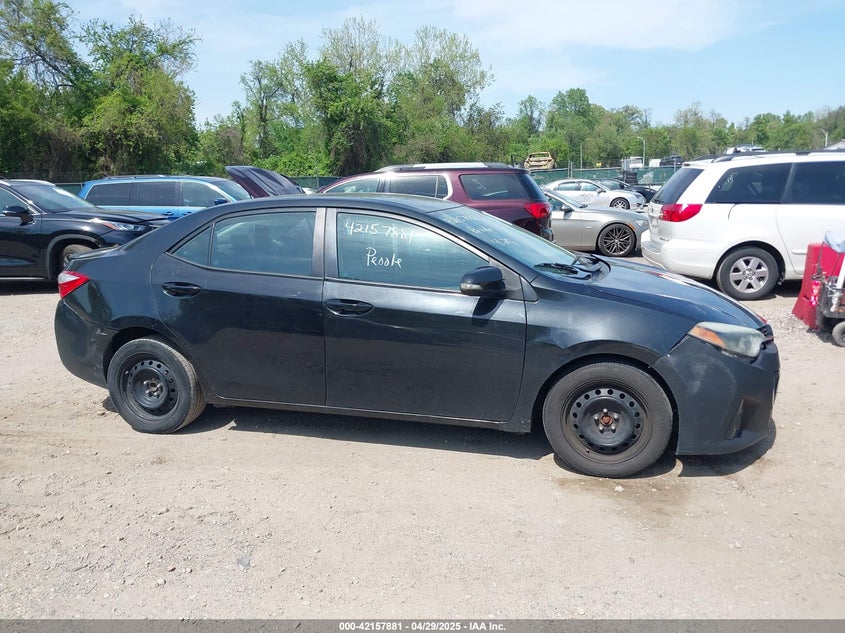 2016 TOYOTA COROLLA VIN: 2T1BURHE3GC676931