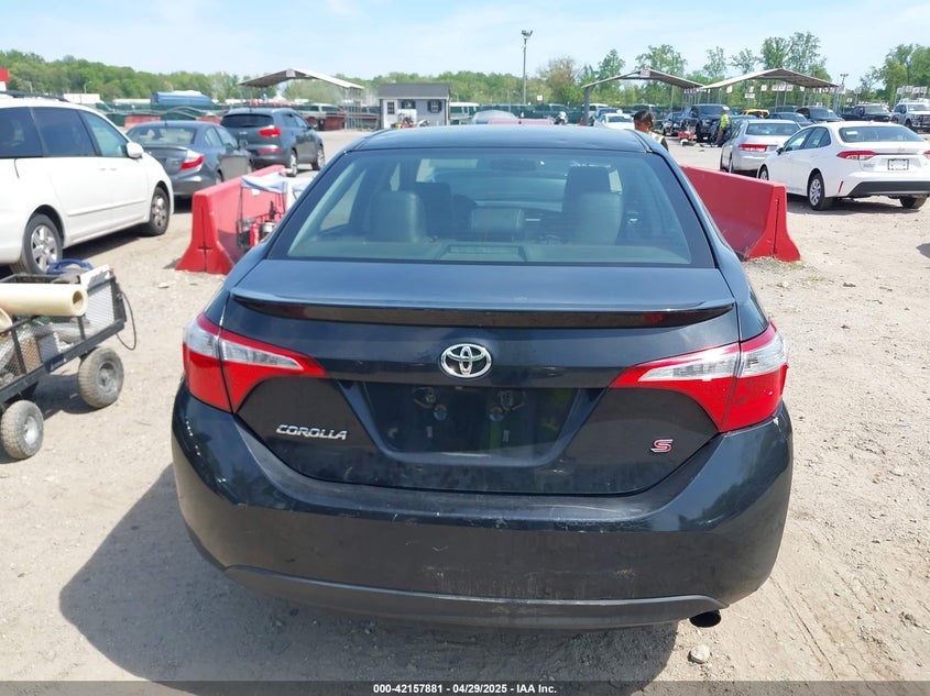 2016 TOYOTA COROLLA VIN: 2T1BURHE3GC676931