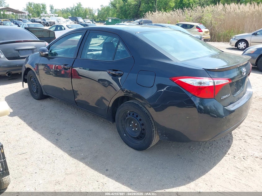 2016 TOYOTA COROLLA VIN: 2T1BURHE3GC676931