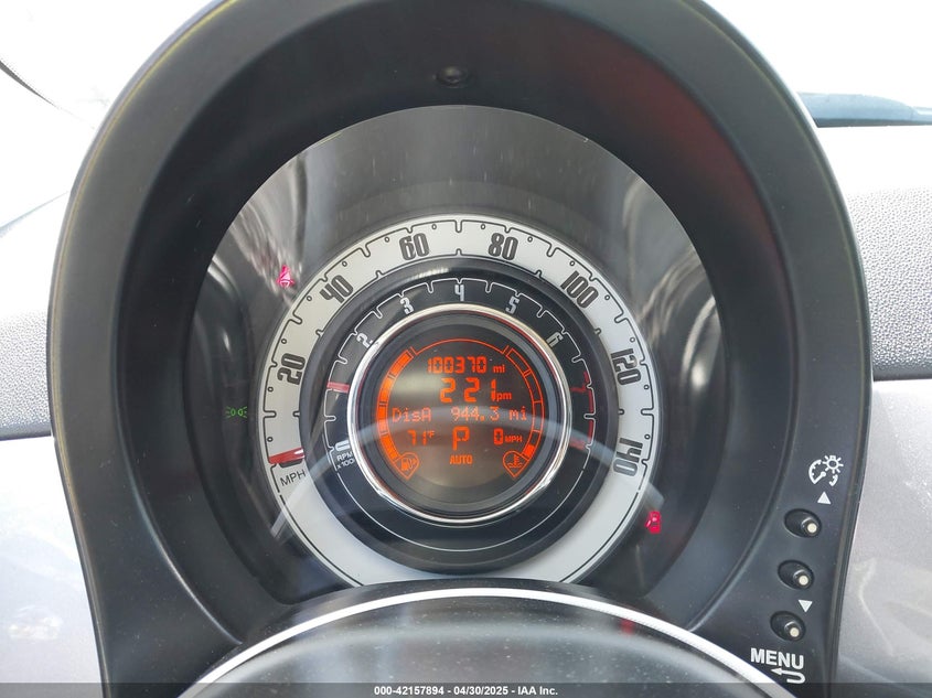 2015 FIAT 500 VIN: 3C3CFFAR8FT667328