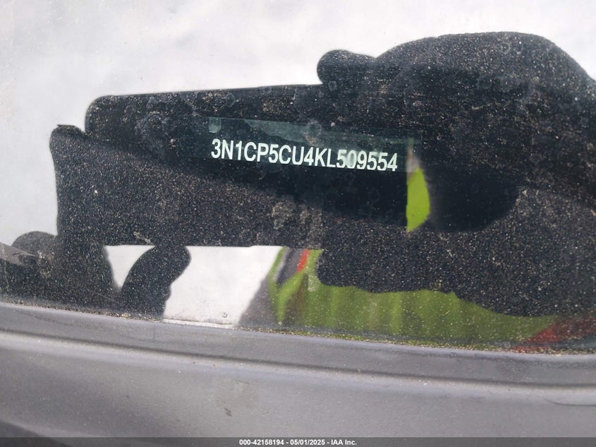 2019 NISSAN KICKS SV - 3N1CP5CU4KL509554