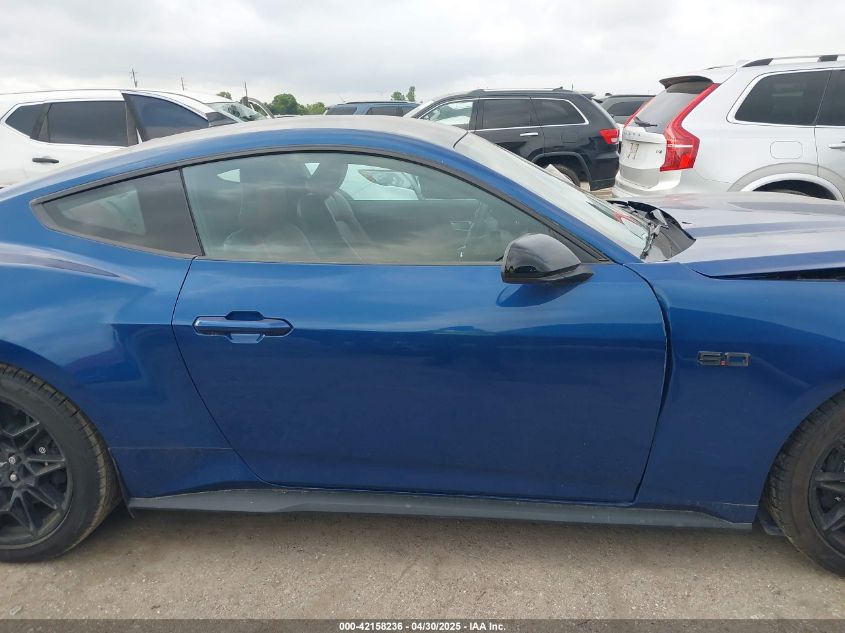 2024 Ford Mustang Gt Premium Fastback VIN: 1FA6P8CF2R5401429 Lot: 42158236