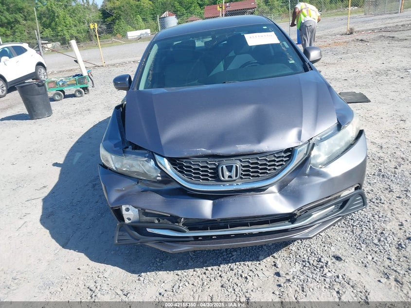 2014 HONDA CIVIC VIN: 19XFB2F57EE253155