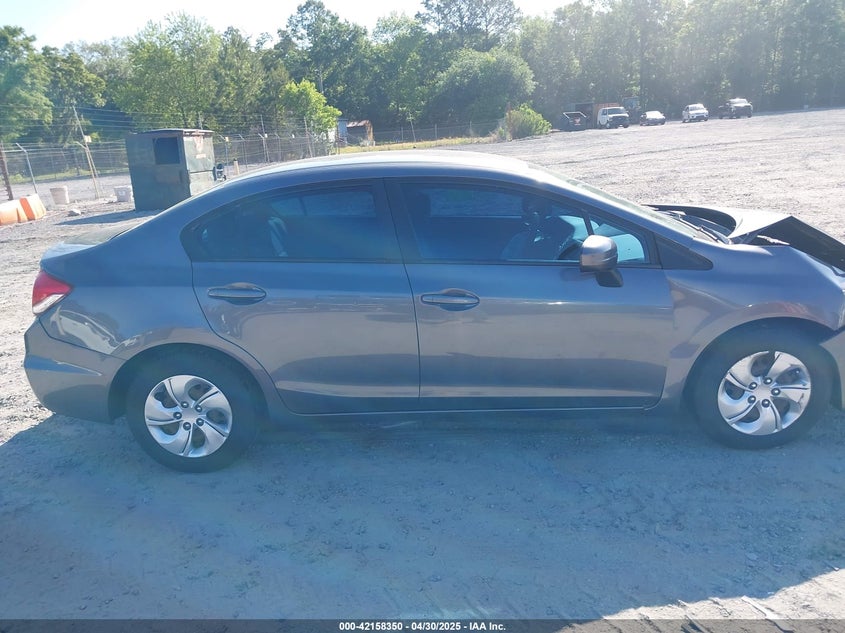 2014 HONDA CIVIC VIN: 19XFB2F57EE253155