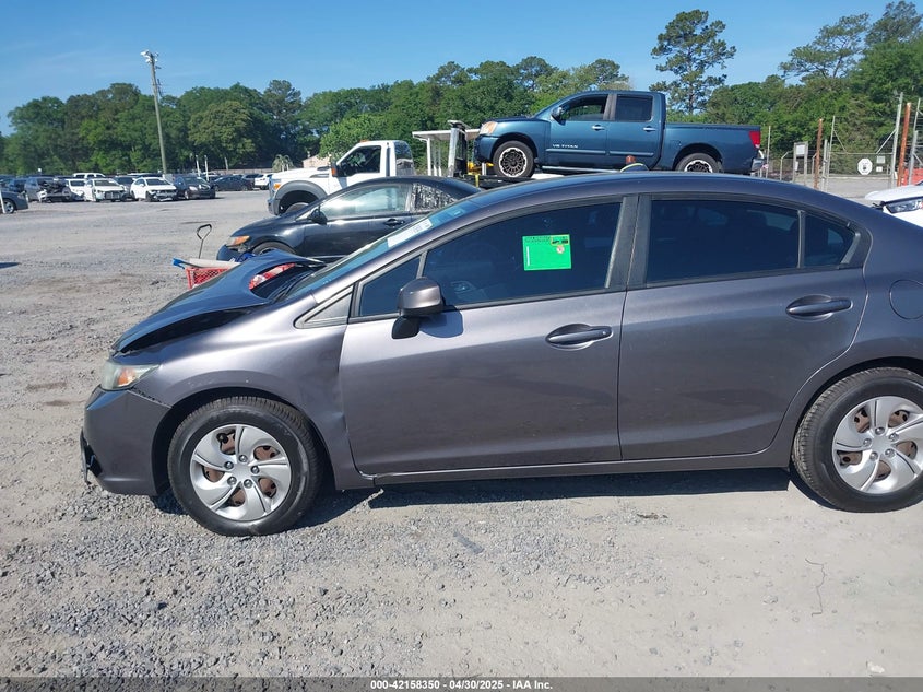 2014 HONDA CIVIC VIN: 19XFB2F57EE253155