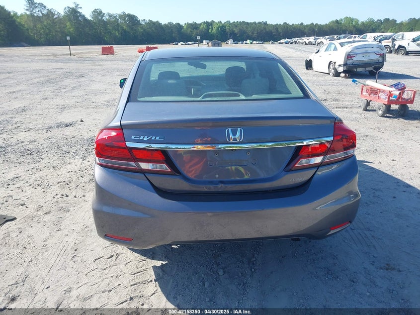 2014 HONDA CIVIC VIN: 19XFB2F57EE253155