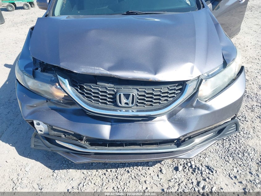 2014 HONDA CIVIC VIN: 19XFB2F57EE253155