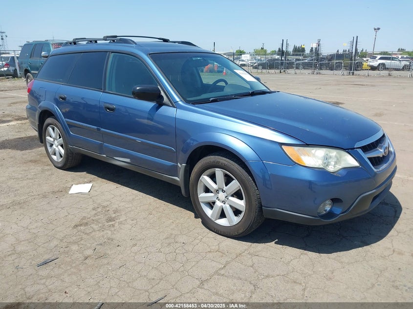 2008 SUBARU OUTBACK VIN: 4S4BP61C787309589