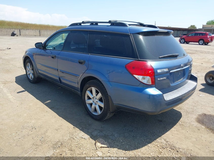 2008 SUBARU OUTBACK VIN: 4S4BP61C787309589