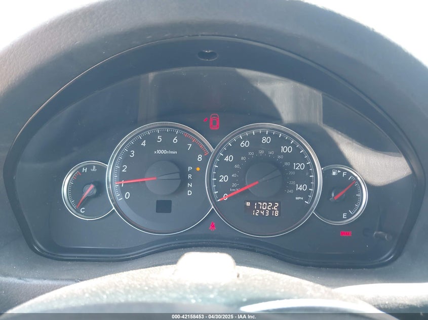 2008 SUBARU OUTBACK VIN: 4S4BP61C787309589