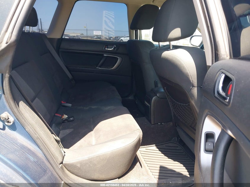2008 SUBARU OUTBACK VIN: 4S4BP61C787309589