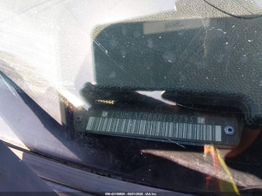 2010 Chevrolet Tahoe Ls VIN: 1GNMCAE06AR152795 Lot: 42158600