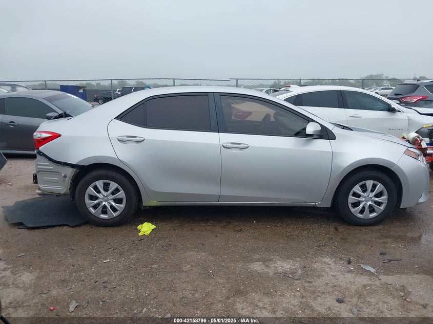 2015 TOYOTA COROLLA VIN: 5YFBURHE1FP348566