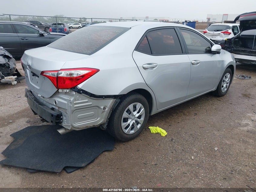 2015 TOYOTA COROLLA VIN: 5YFBURHE1FP348566