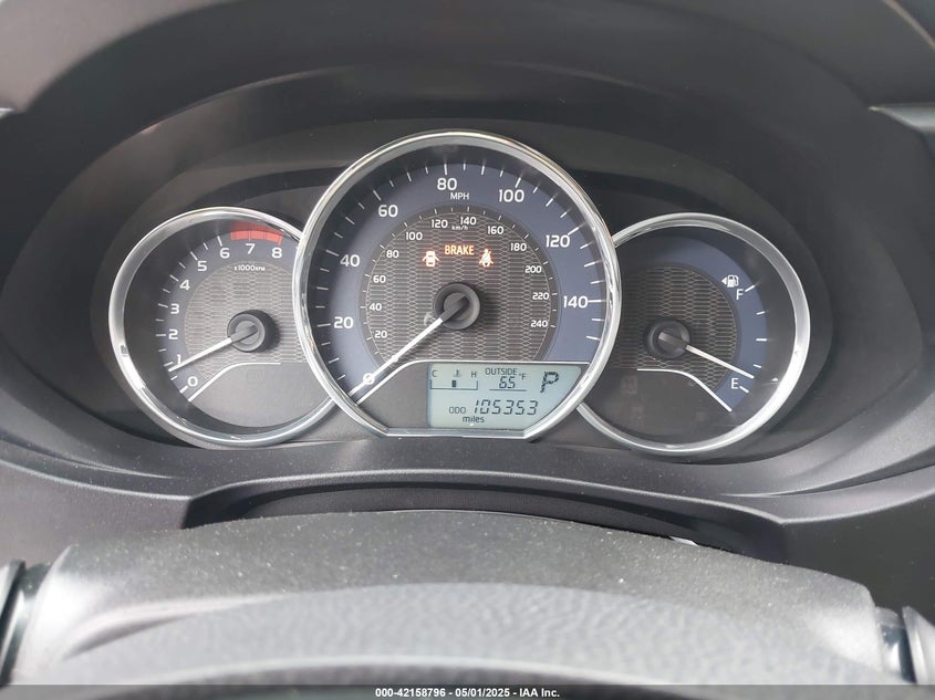 2015 TOYOTA COROLLA VIN: 5YFBURHE1FP348566