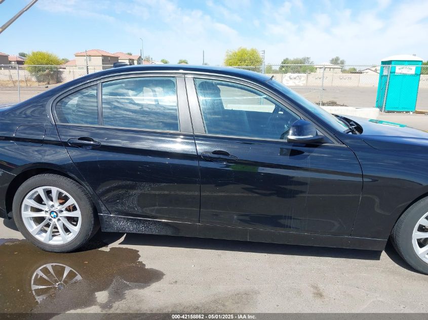 2016 BMW 320I VIN: WBA8A9C56GK617121 Lot: 42158862