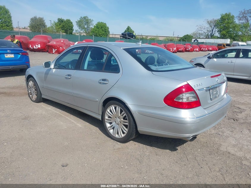 2008 Mercedes-Benz E 350 4Matic silver sedan gasoline WDBUF87X68B269412 photo #4