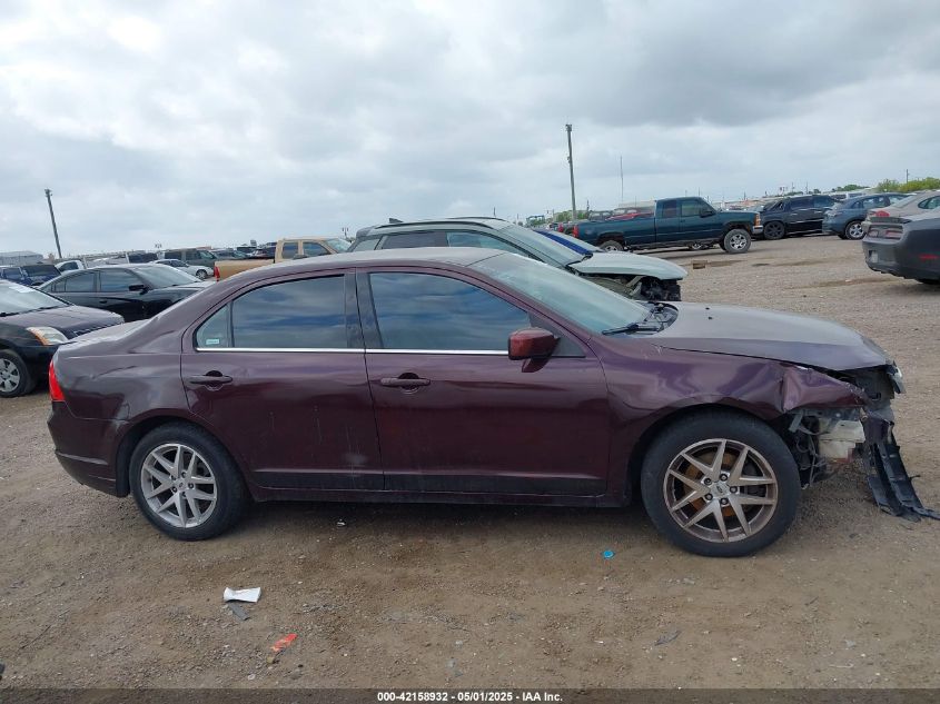 2011 Ford Fusion Sel VIN: 3FAHP0JG7BR186123 Lot: 42158932