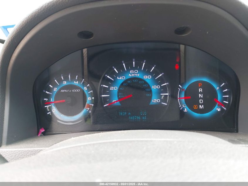 2011 Ford Fusion Sel VIN: 3FAHP0JG7BR186123 Lot: 42158932