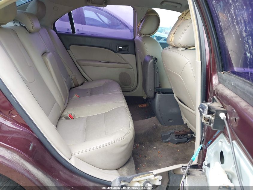 2011 Ford Fusion Sel VIN: 3FAHP0JG7BR186123 Lot: 42158932