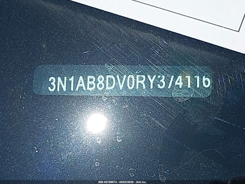 VIN 3N1AB8DV0RY374116 2024 NISSAN SENTRA SR XTRONIC CVT