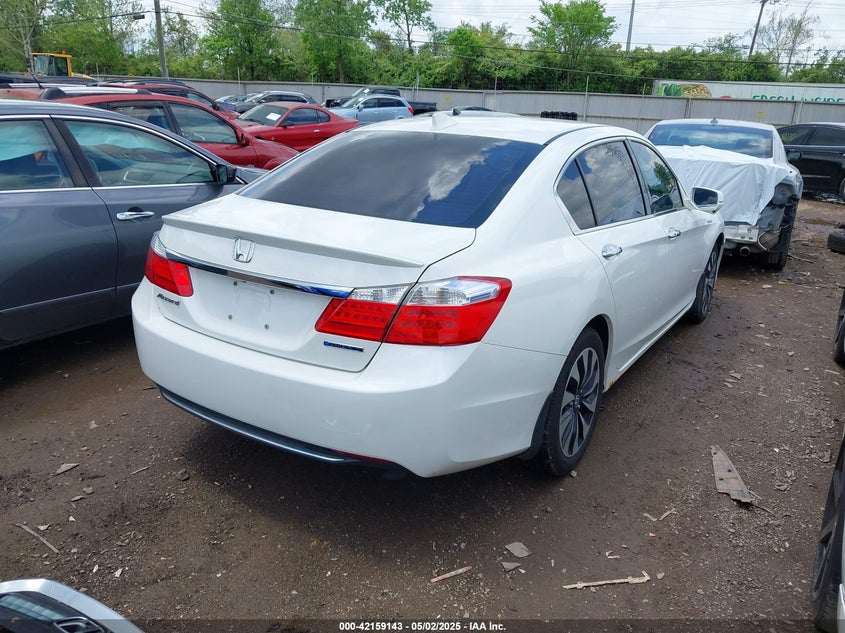 2014 HONDA ACCORD HYBRID VIN: 1HGCR6F36EA003205
