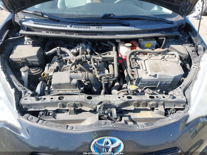 2012 Toyota Prius C One VIN: JTDKDTB34C1524417 Lot: 42159165