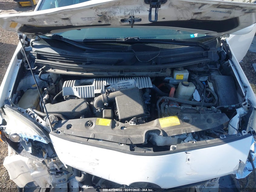 2013 TOYOTA PRIUS VIN: JTDKN3DU7D5560938