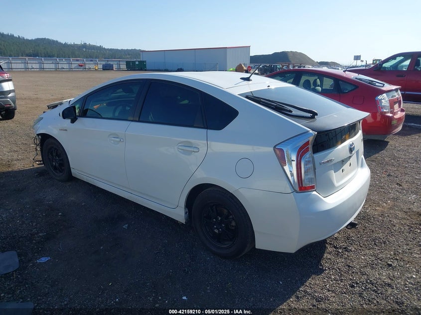 2013 TOYOTA PRIUS VIN: JTDKN3DU7D5560938