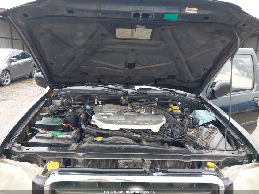 2002 Nissan Pathfinder Le VIN: JN8DR09X02W662527 Lot: 42159224